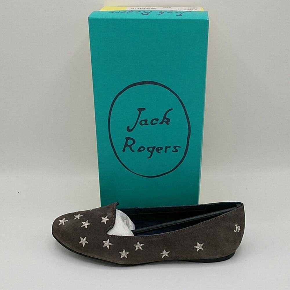 NWT Jack Rogers Starstruck Suede Flats size 8.5